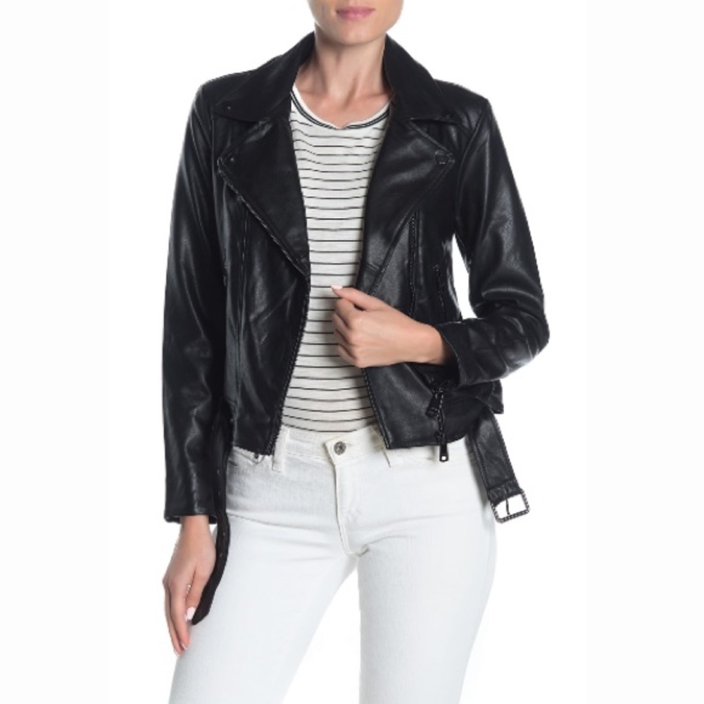 Elodie Faux Leather Jacket